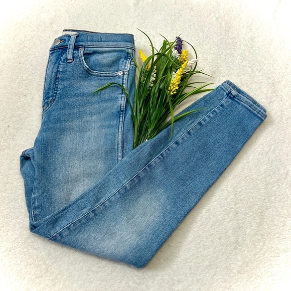 Madewell Denim - Madewell 10" High Rise Skinny Crop Jean - Size 25